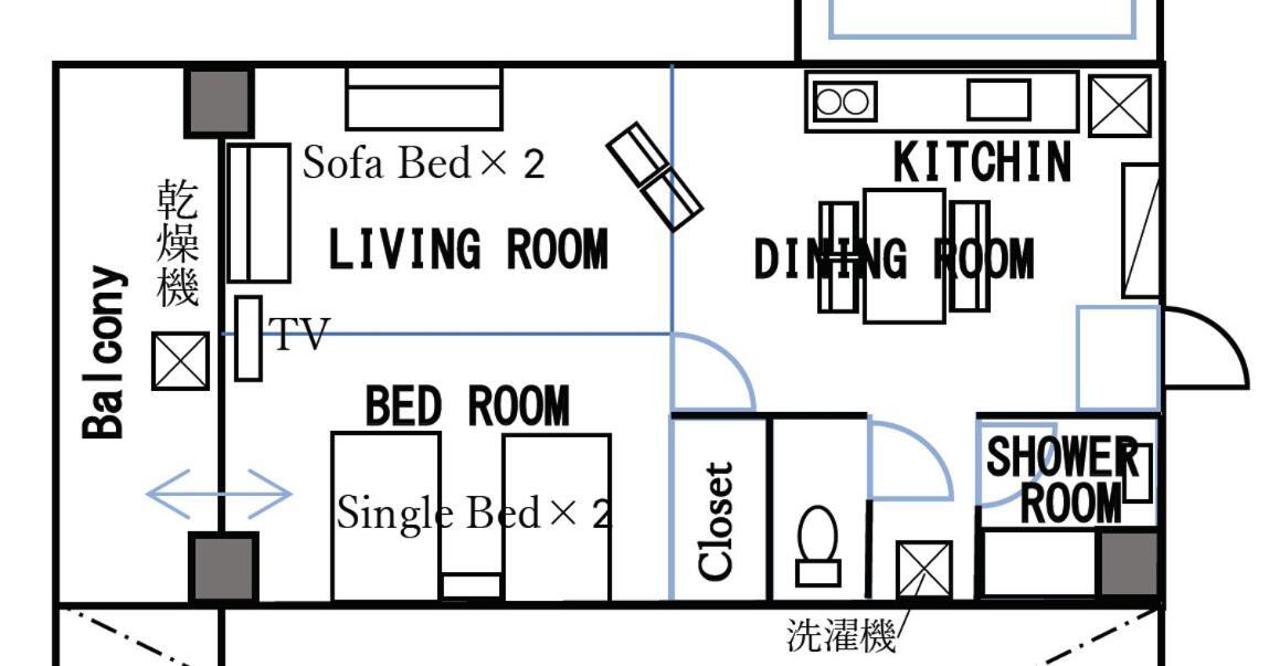 Holiday Homes Tsuboya 601 Νάχα Εξωτερικό φωτογραφία